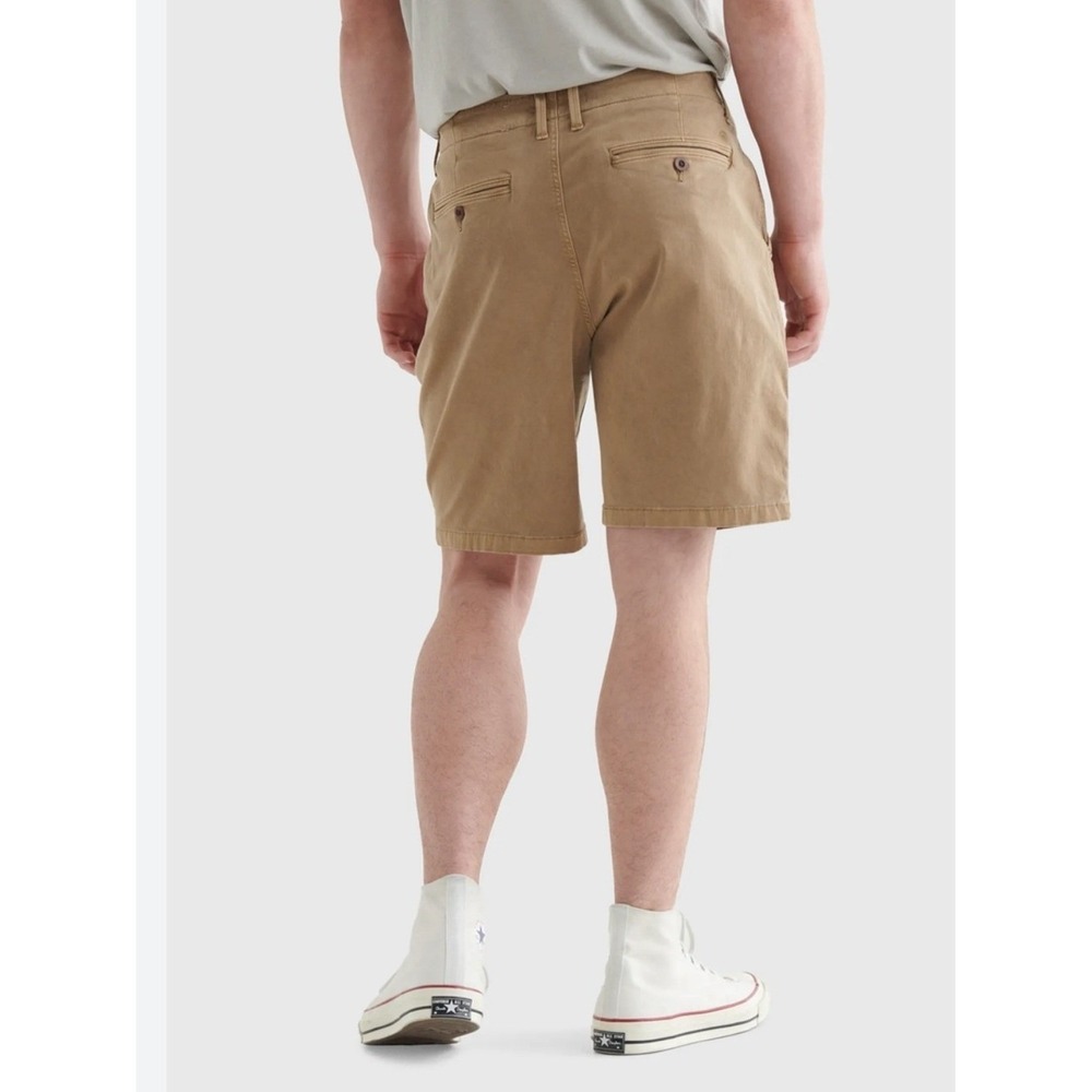Lucky Brand Men's Tan Flat Front Tencel Short NWT SIZE 36